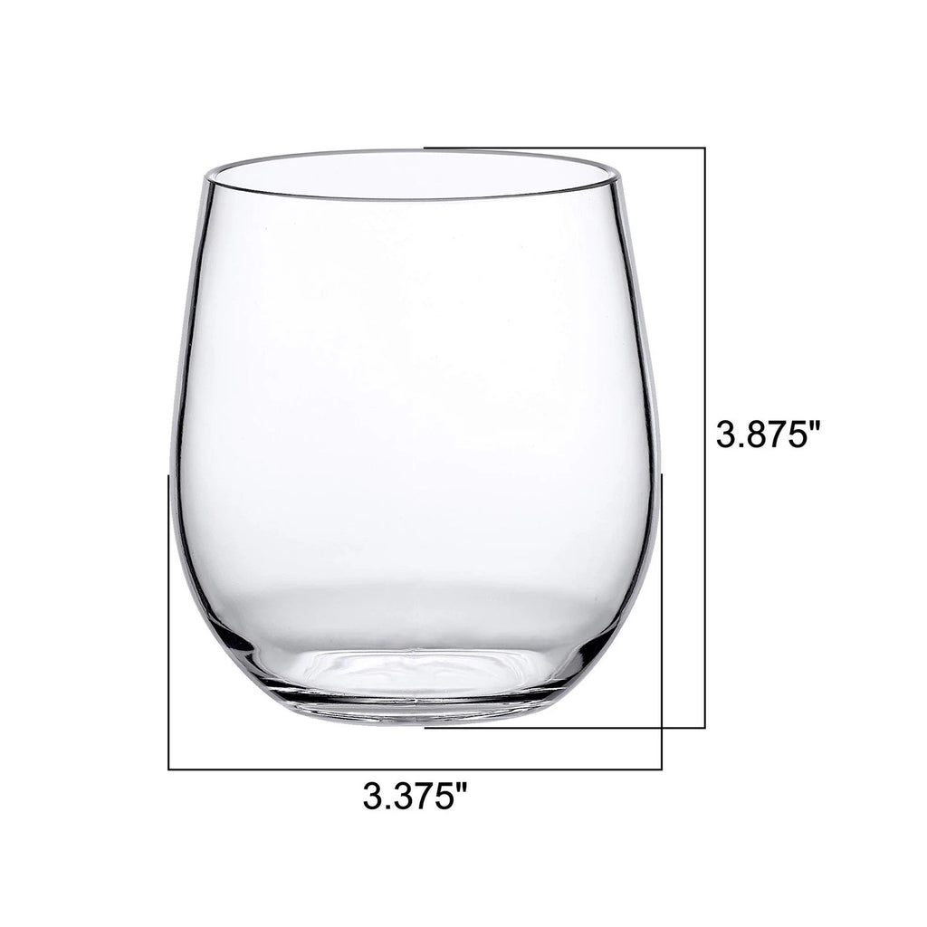 - Cindy - 14-Ounce Unbreakable Tritan Wine Glasses (Set of 6), Plastic Stemle... | eBay