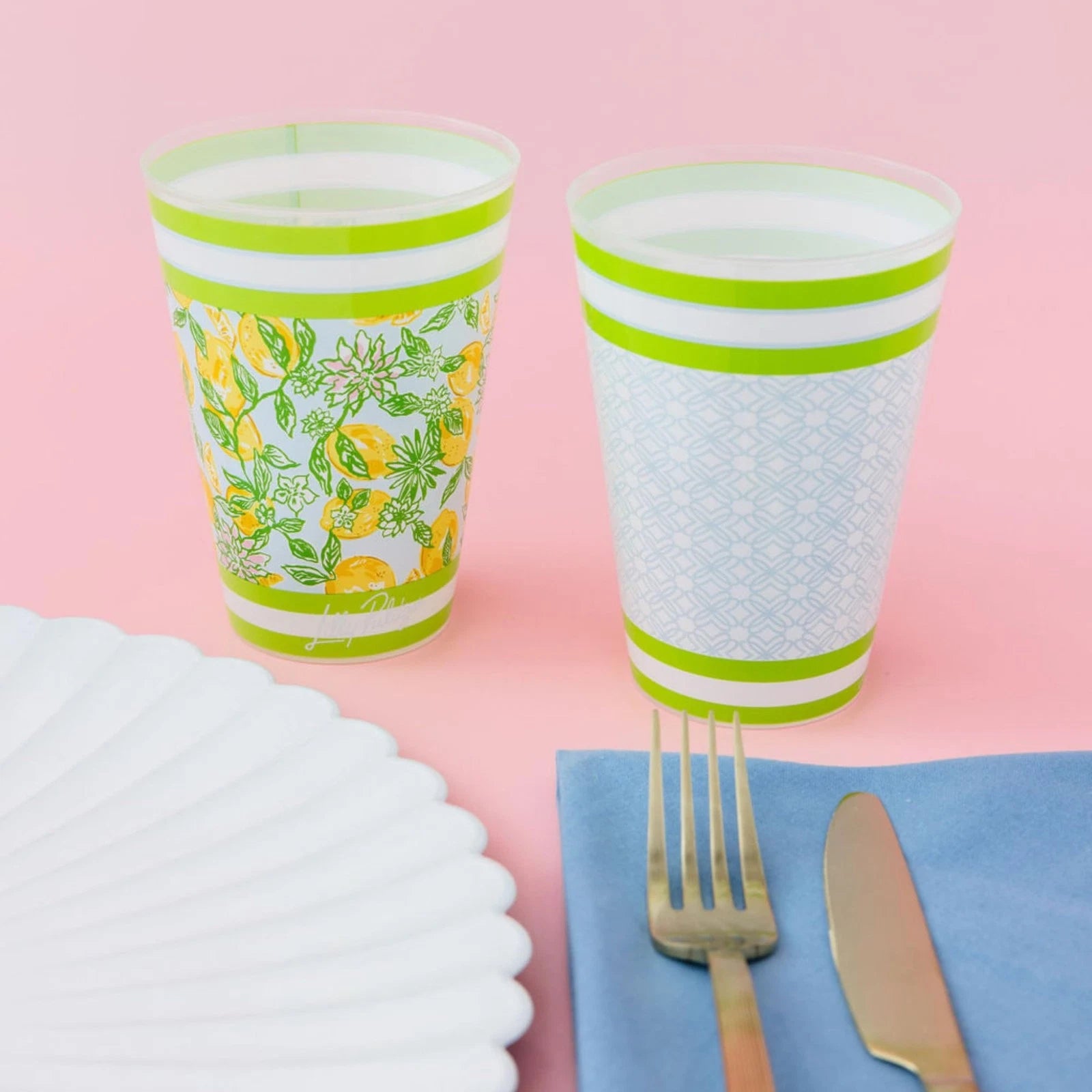 14 Ounce Reusable Plastic Pool Cups, Set of 6 Durable Kid-Friendly Drinking G... | eBay
