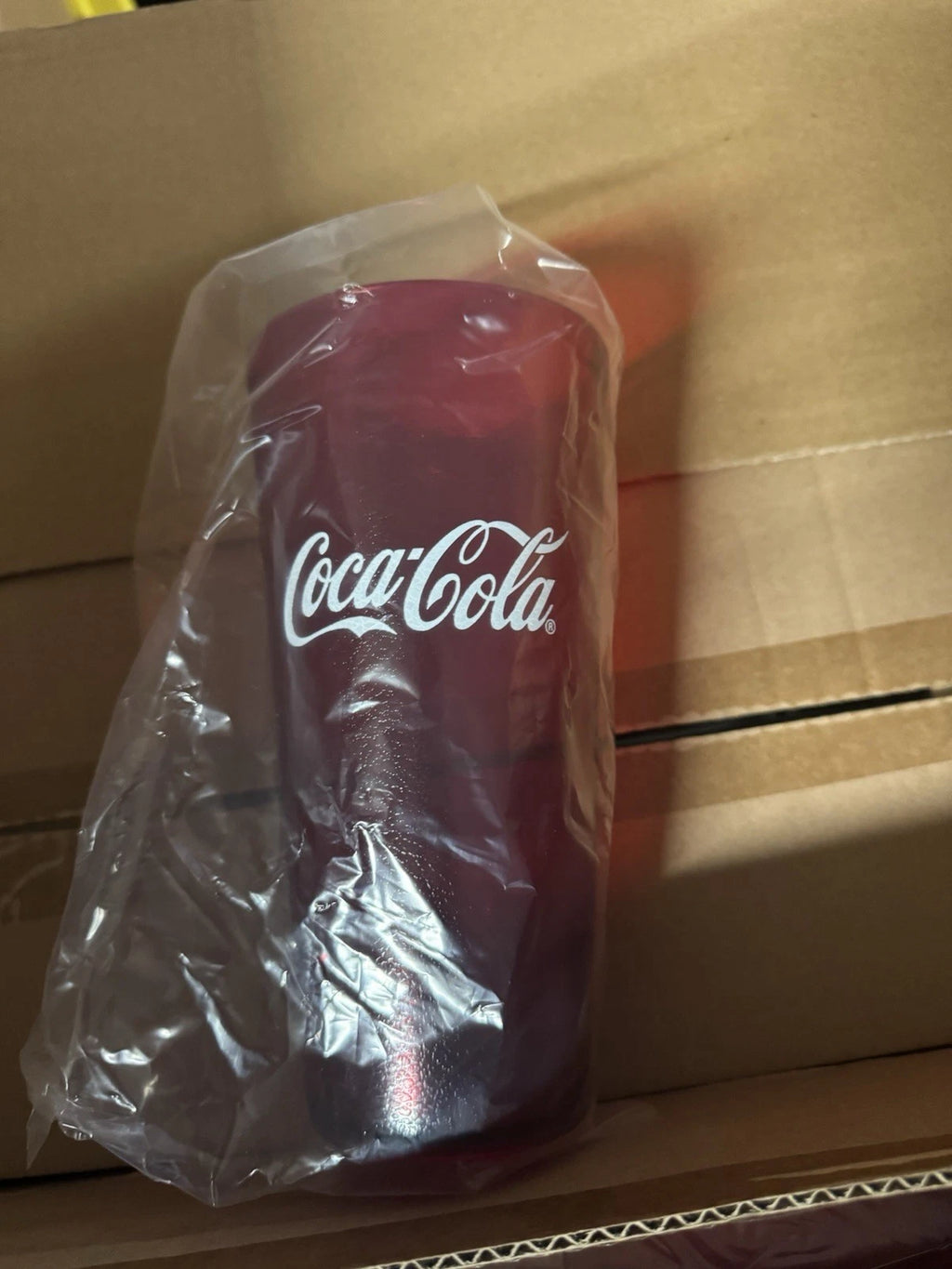 Lot of 6 Coca Cola Restaurant 24 Oz Red Plastic Tumbler Cups G.E.T #6624 New | eBay