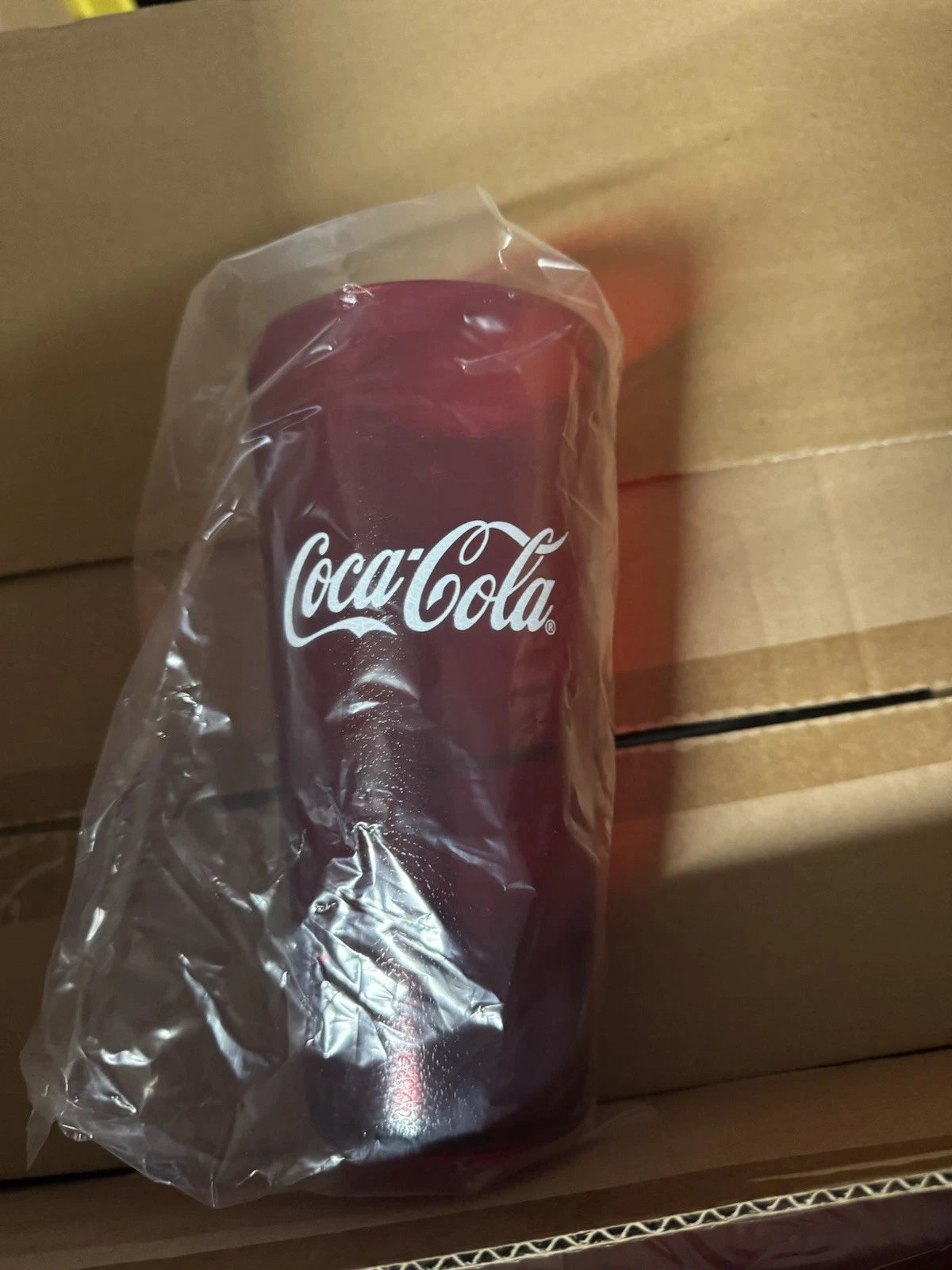 Lot of 6 Coca Cola Restaurant 24 Oz Red Plastic Tumbler Cups G.E.T #6624 New | eBay