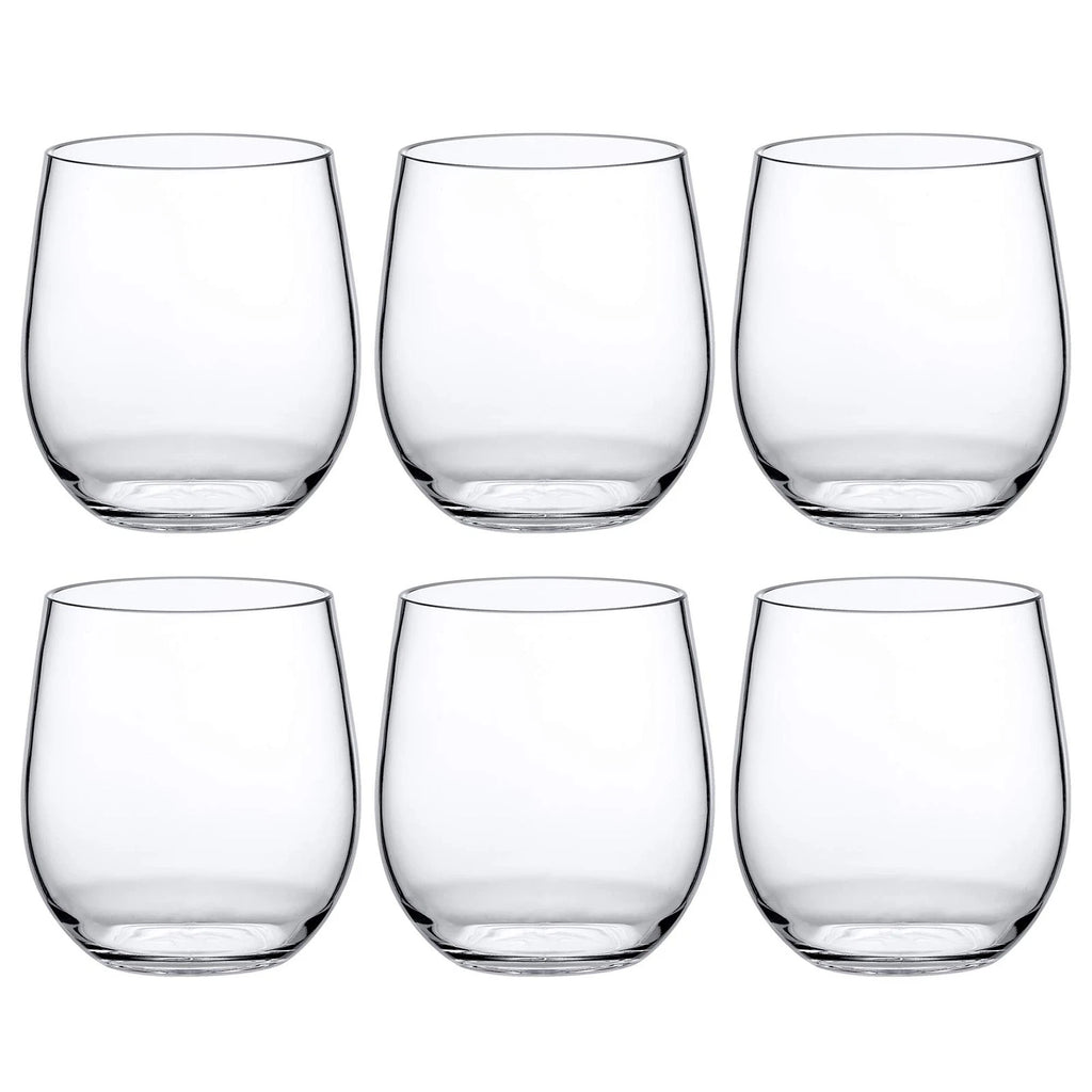 - Cindy - 14-Ounce Unbreakable Tritan Wine Glasses (Set of 6), Plastic Stemle... | eBay