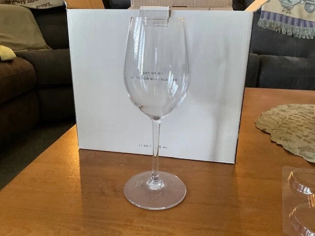 Nicole Miller Home NIB Set of 6 Outdoor Wine Glasses Tritan Plastic Shatterproof | eBay