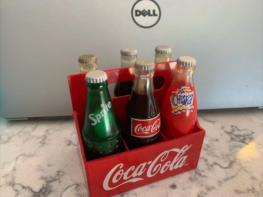 Vintage Coca Cola set of 6 Plastic Bottle | eBay
