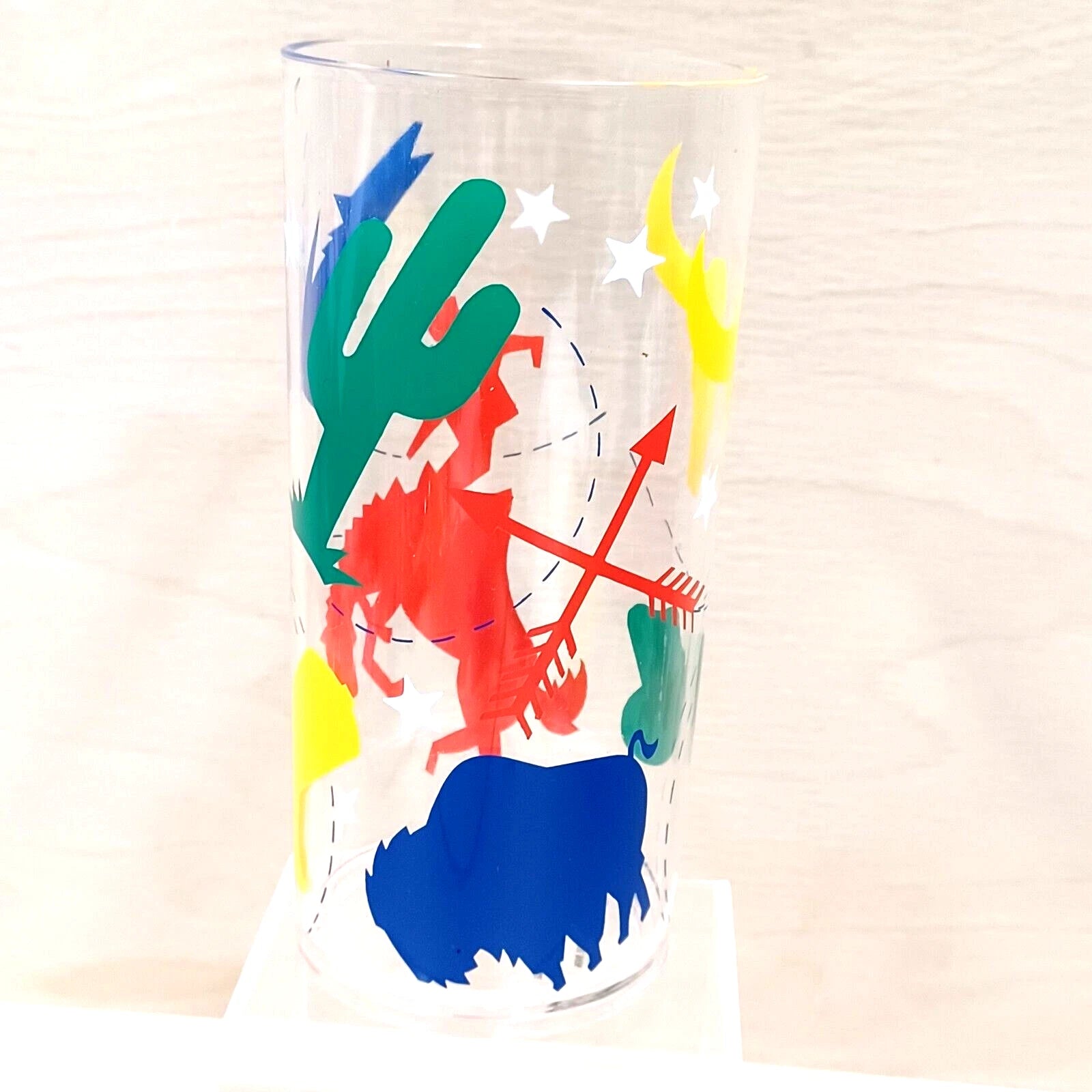 Vintage 1989 Set of 4 Western Acrylic Ice Tea Glasses 19 Oz,by Summer Place, | eBay