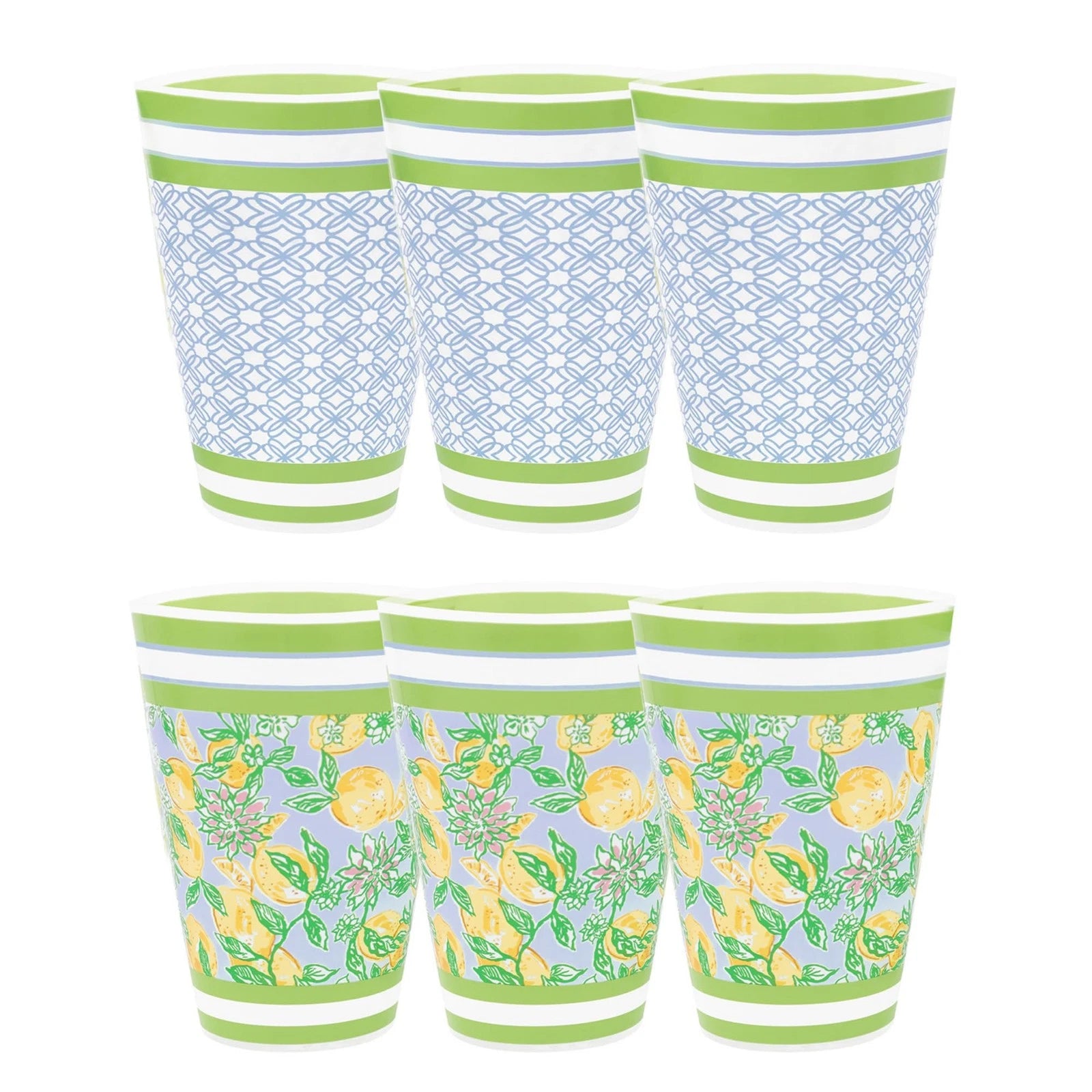 14 Ounce Reusable Plastic Pool Cups, Set of 6 Durable Kid-Friendly Drinking G... | eBay