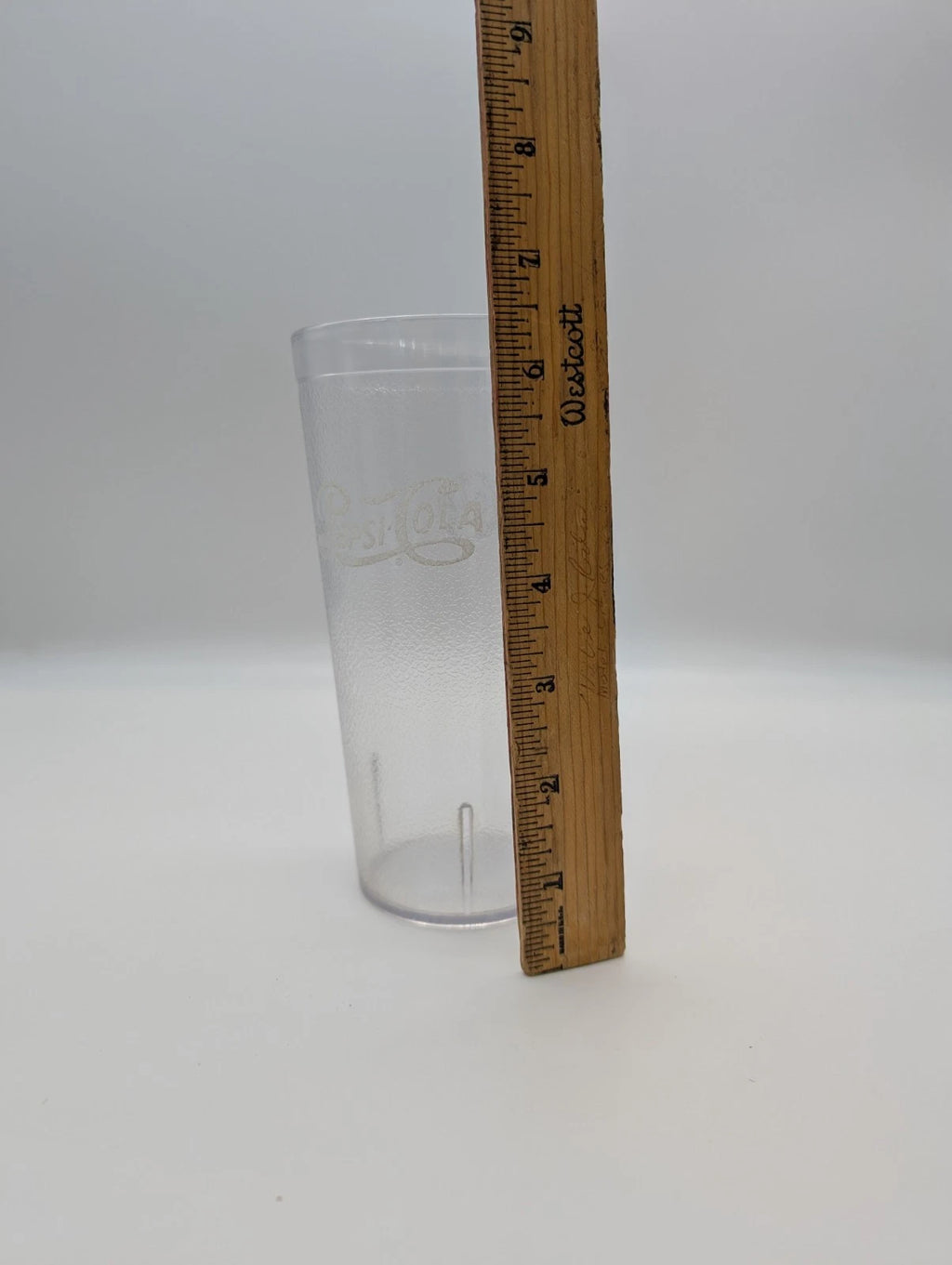 (6) PEPSI Nostagia Plastic CLEAR Tumbler Cups 20oz Carlisle 5220~ MADE in USA | eBay