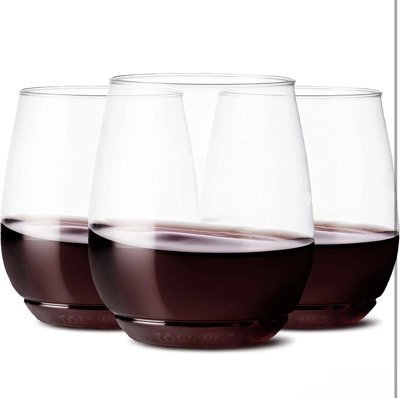 SET OF 6 TOSSWARE POP 14oz Vino, Plastic Recyclable Unbreakable & Crystal Clear | eBay