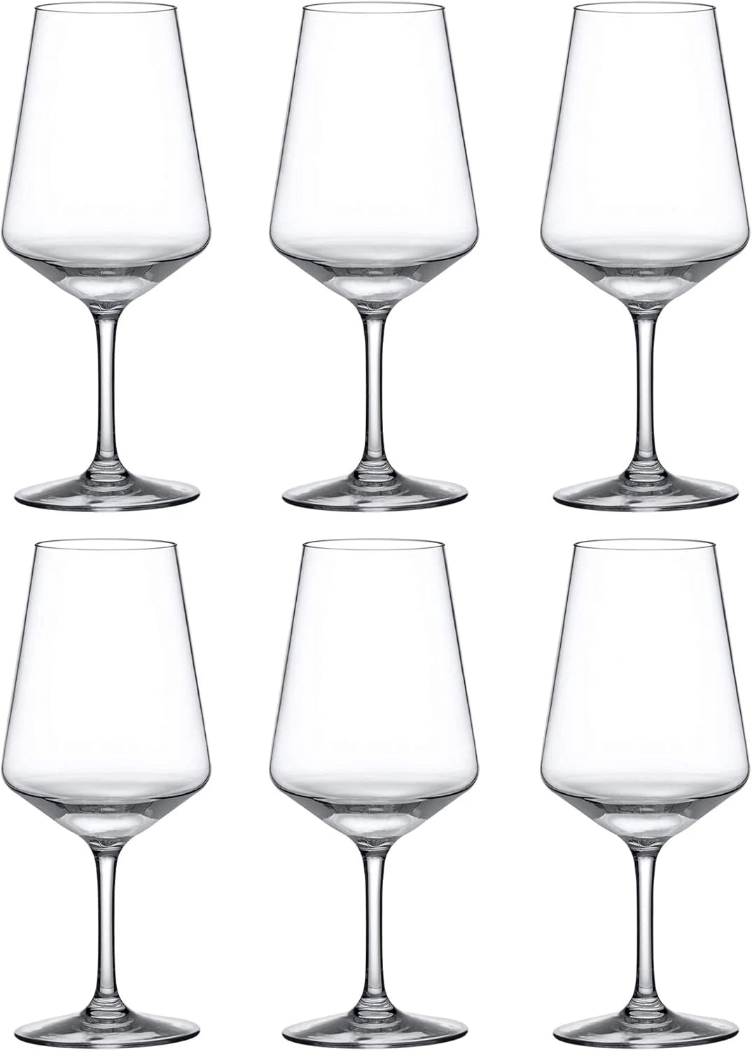 - Sherry - 20-Ounce Unbreakable Tritan Wine Glasses (Set of 6), Plastic White Wi | eBay