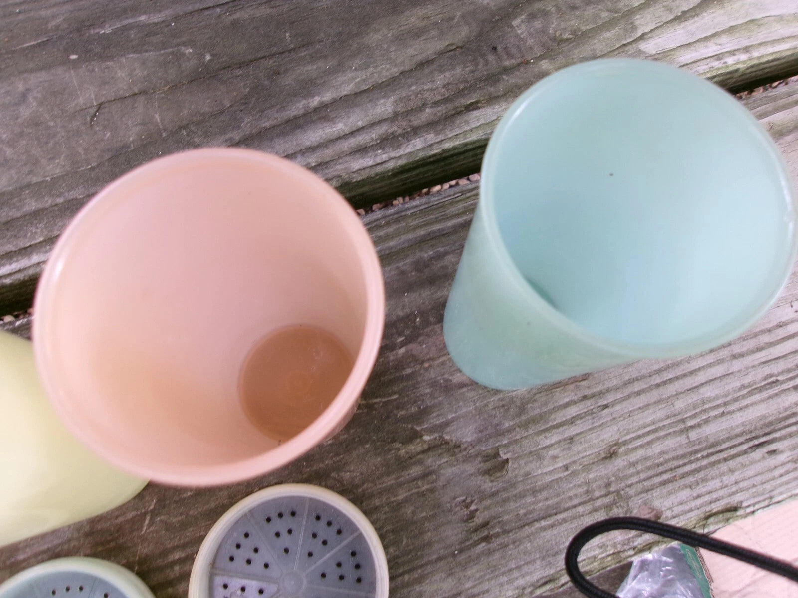 Lot of 7 Vtg. Tupperware Pastel Tumblers 6" Drinking Glasses - 8 Oz + 4 Coaster | eBay