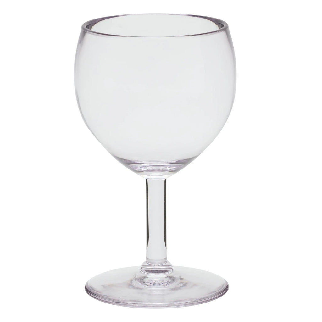 Shatterproof Plastic Wine Glasses, 6 oz, Set of 4, Heavy-Duty, BPA Free, Clear | eBay