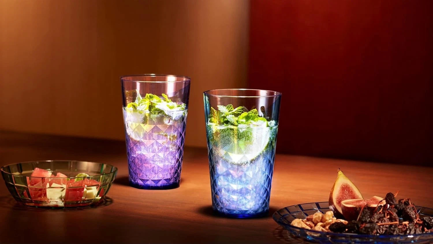 Unbreakable 32 oz Ocean-Inspired Tumblers Set of 6 - BPA-Free & Dishwasher Safe | eBay