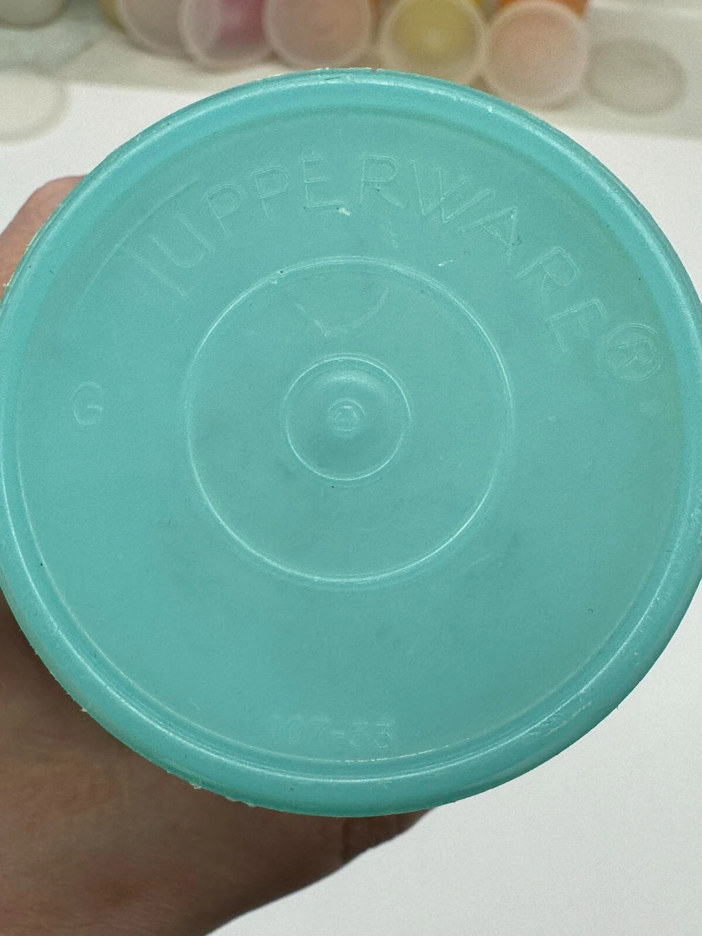 Vintage Tupperware 107-53 Drinking Glasses Tumblers Pastel Stacking Set 7 w/ Lid | eBay