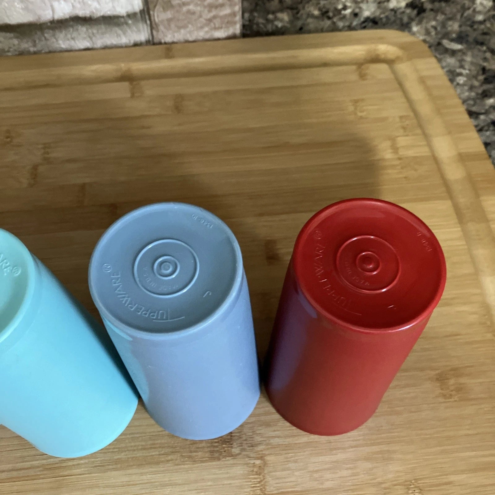 Tupperware Drink Beverage Tumblers Glasses 1348 Set of 6 Vintage Stackable 16 Oz | eBay
