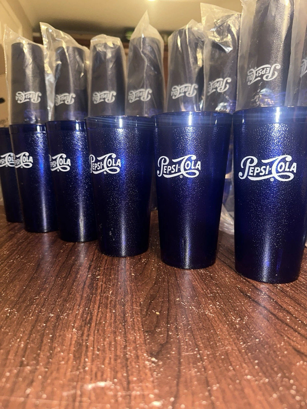 Vintage Pepsi-Cola Restaurant Cups ~ Blue ~ Carlisle #5220 ~ Lot of 6 | eBay