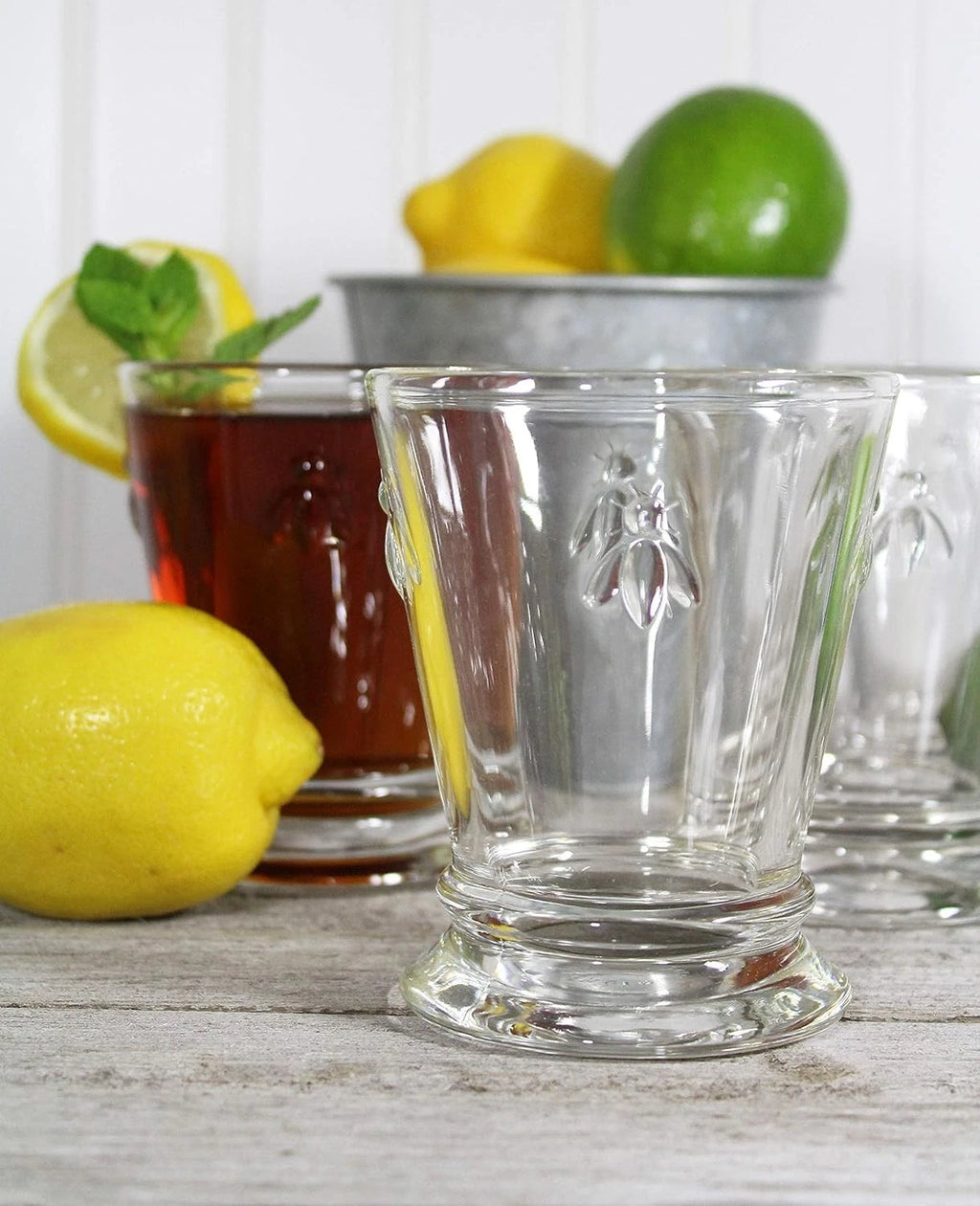 La Rochere Napoleon Bee 9oz Drinking Glasses - Set of 6 Glassware Tumblers | eBay