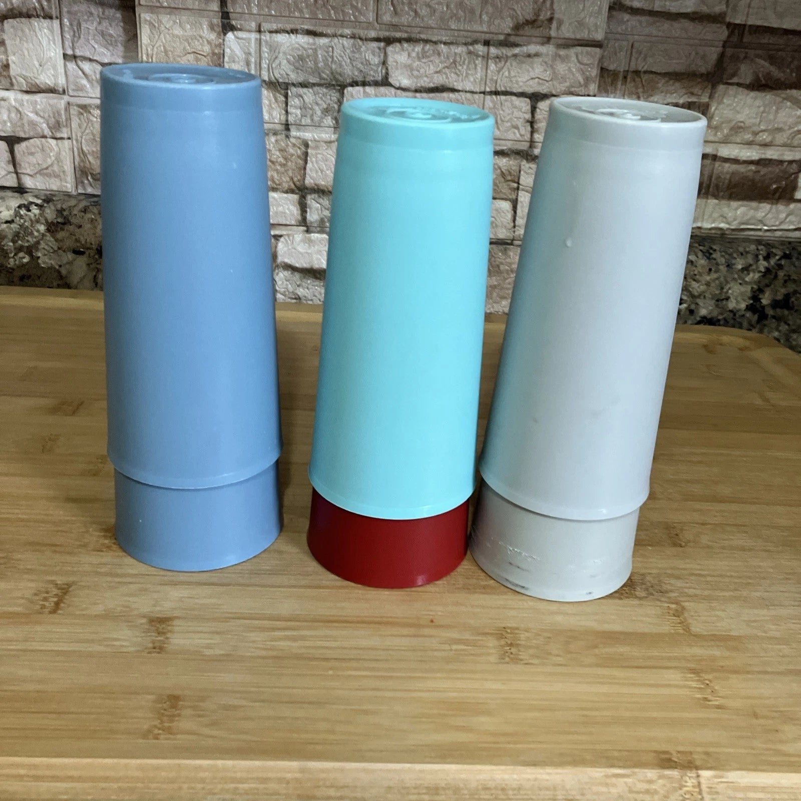 Tupperware Drink Beverage Tumblers Glasses 1348 Set of 6 Vintage Stackable 16 Oz | eBay