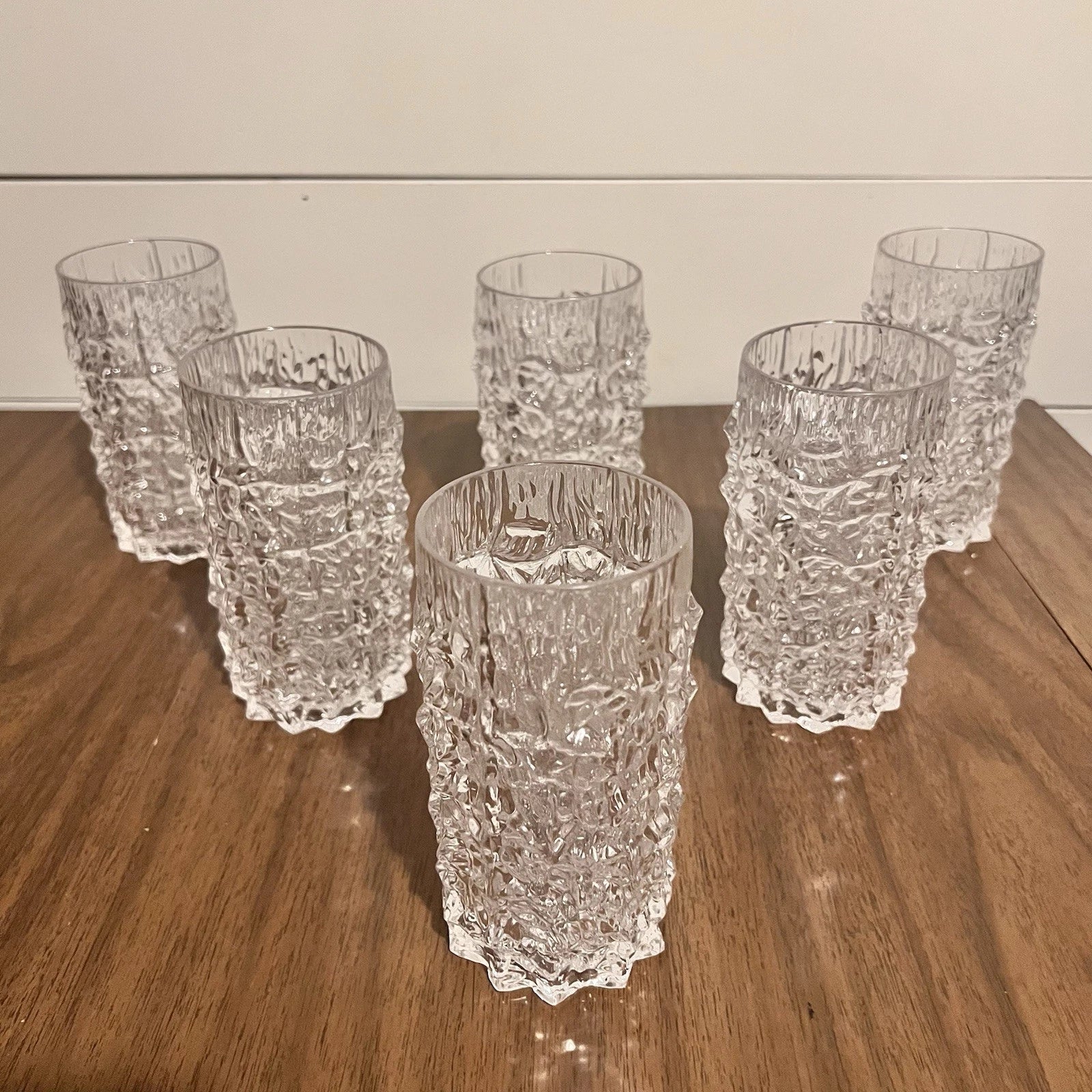 Stotter & Norse Snow Crystal Acrylic Tumblers – Set of 6 – MCM Barware | eBay