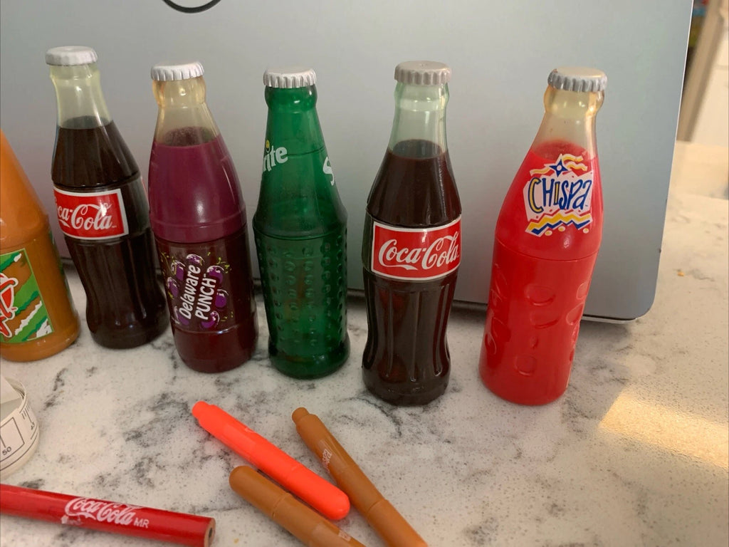 Vintage Coca Cola set of 6 Plastic Bottle | eBay