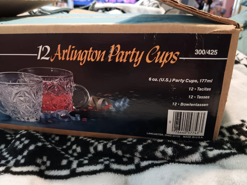 Anchor Hocking Arlington Set Of 12 Party Cups | eBay