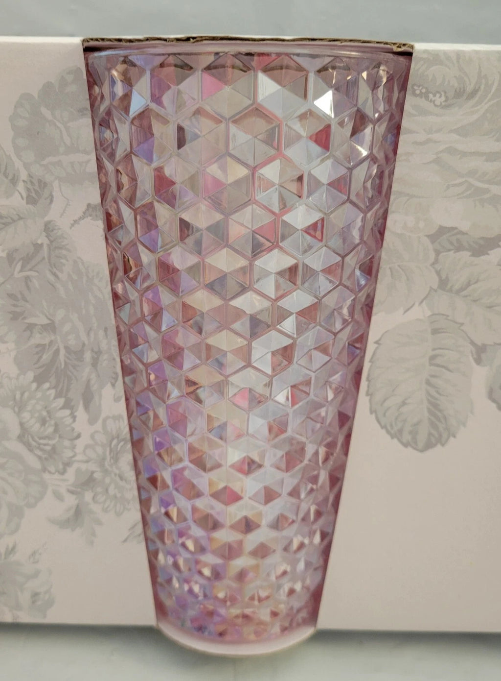 Shabby Chic 4 Pack Acrylic Drinkware Pink Studded Tumblers Cup 19 Oz BPA Free | eBay