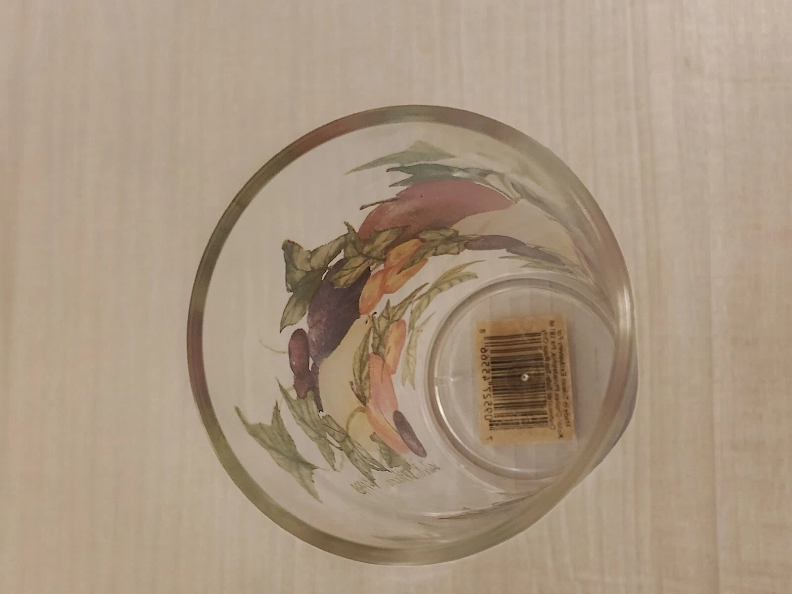 Set of 6 MCM Lucite Highball Glasses – Fruit Pattern Acrylic Drinkware | eBay