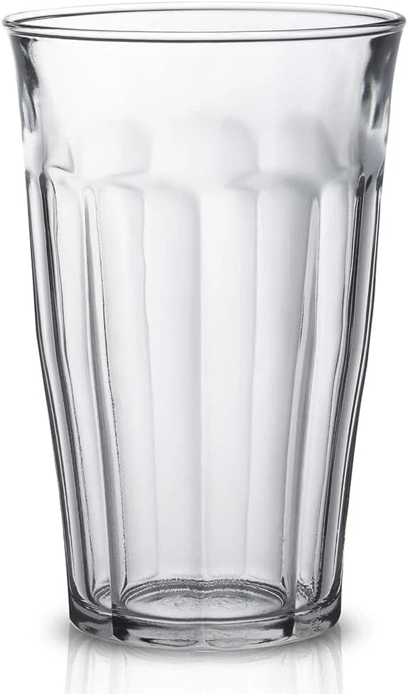 Elegant Picardie Tempered Glass Tumblers Set of 6 - 16.87 oz (Made In France) | eBay