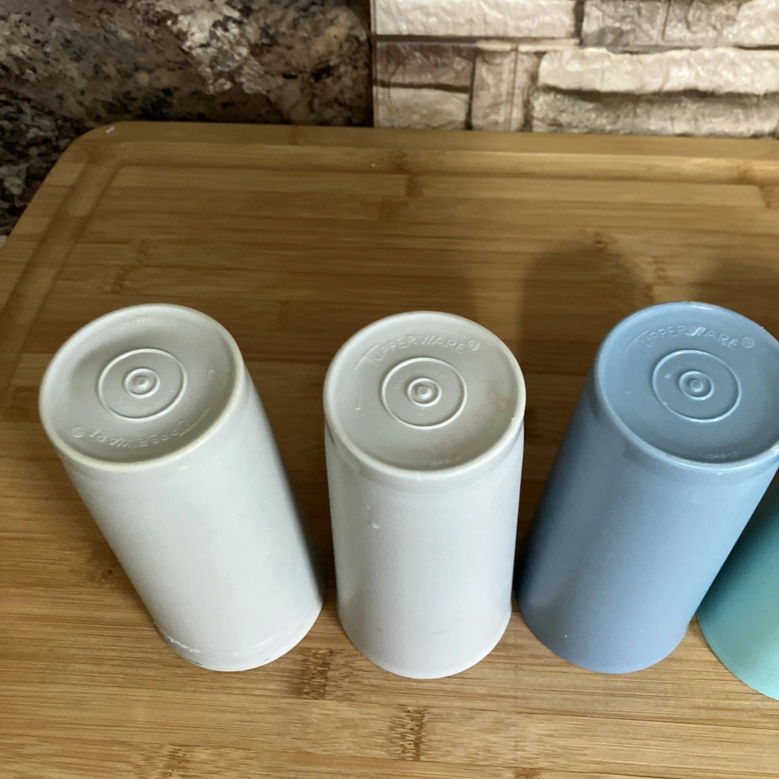 Tupperware Drink Beverage Tumblers Glasses 1348 Set of 6 Vintage Stackable 16 Oz | eBay