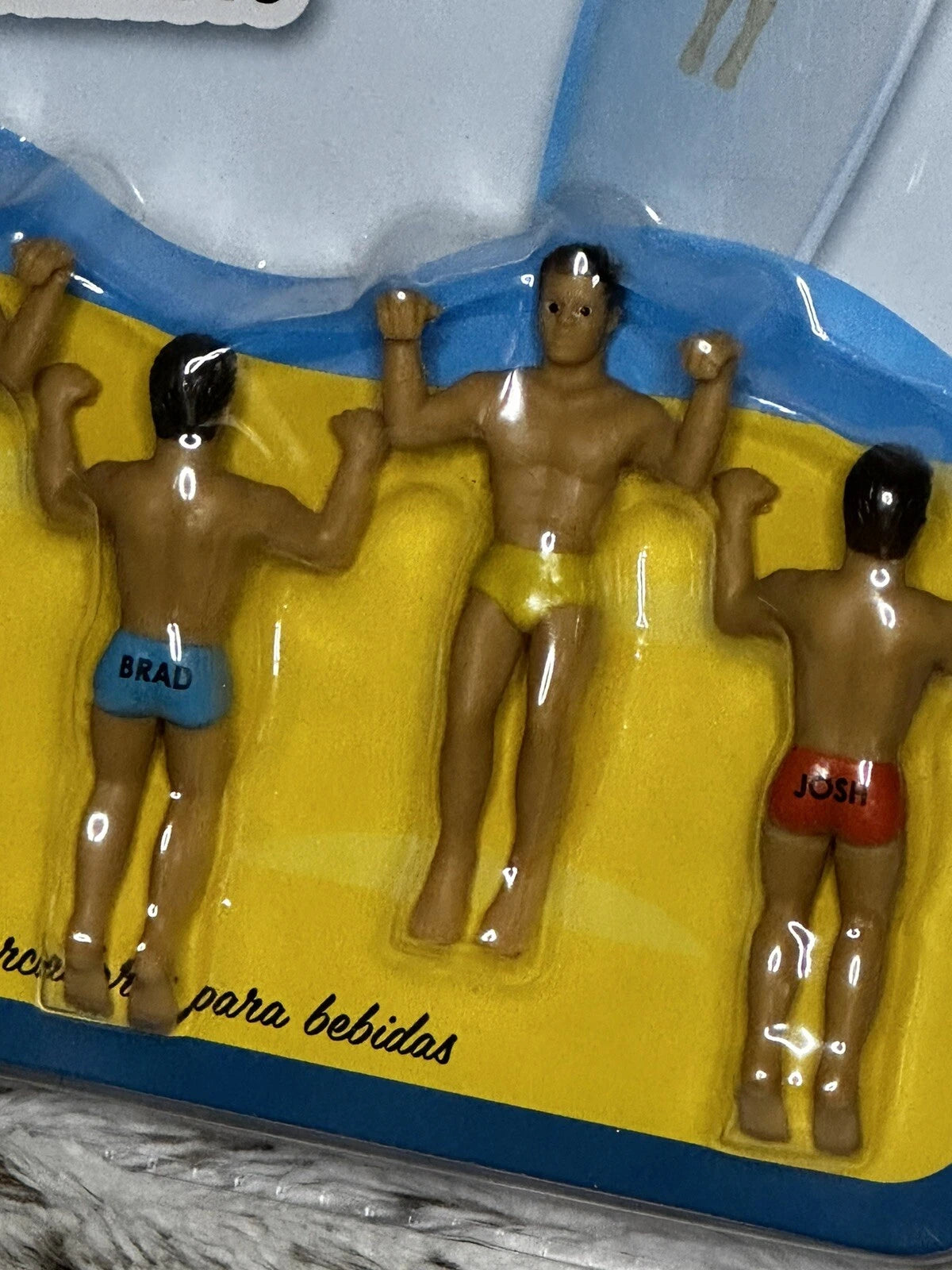 The Original Drinking Buddies Novelty Buddies Drink Markers Set Of 6 NIP | eBay