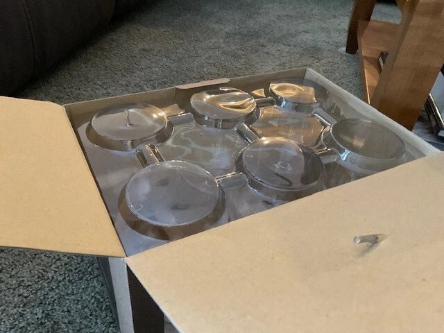 Nicole Miller Home NIB Set of 6 Outdoor Wine Glasses Tritan Plastic Shatterproof | eBay