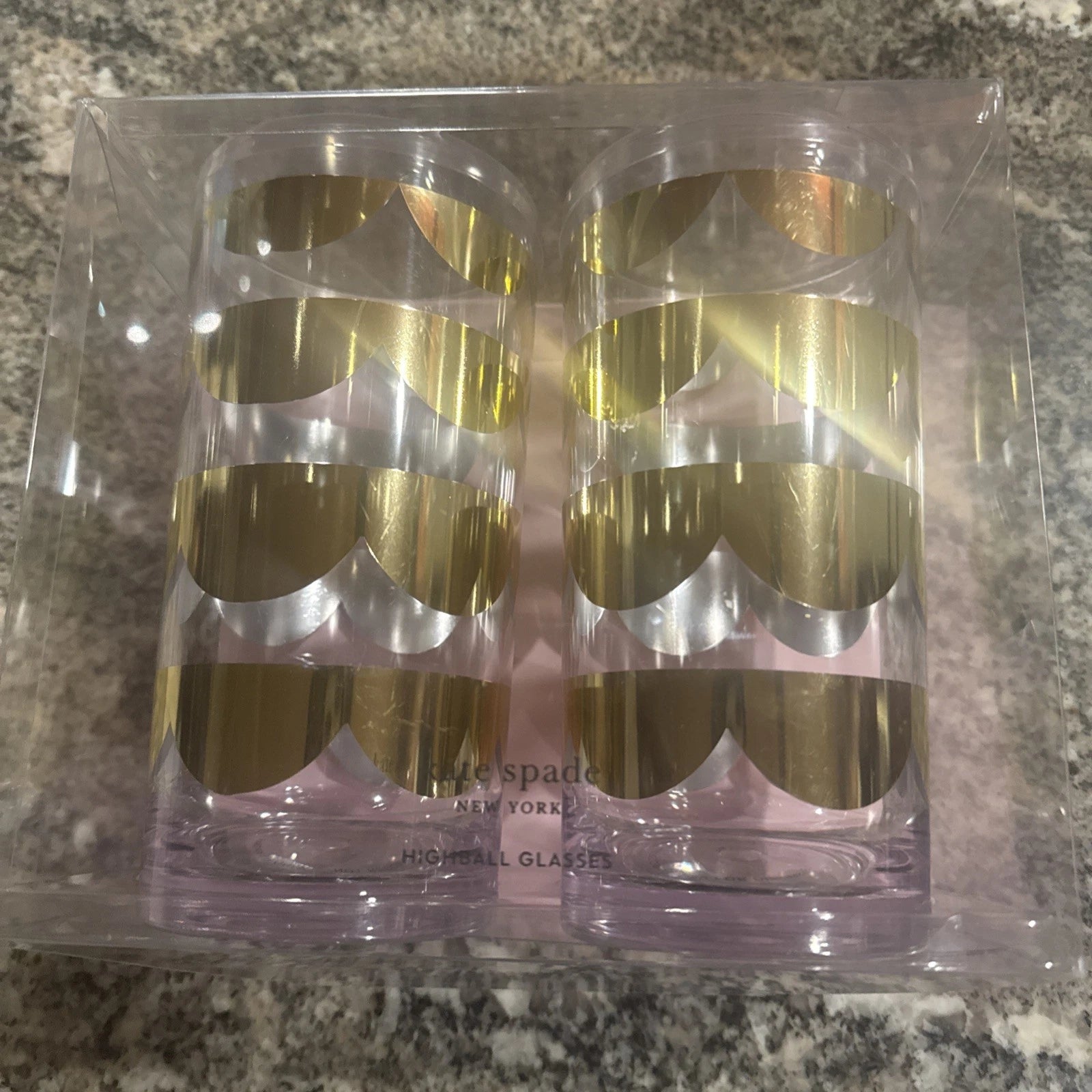 Kate Spade New York Highball Plastic Glasses Set Of 2 | eBay