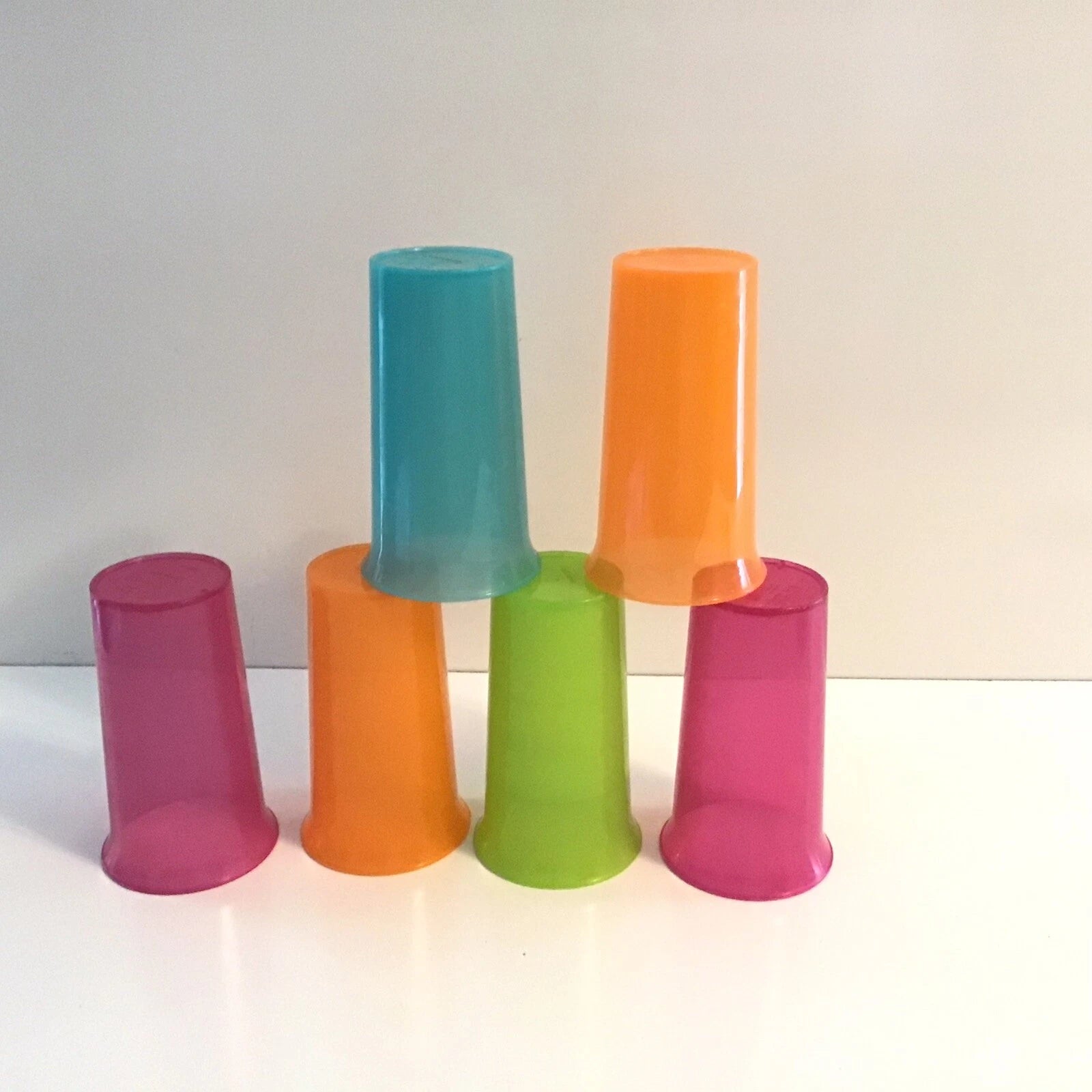 6 Tupperware Bell Tumblers Cups Glasses #2874 | eBay