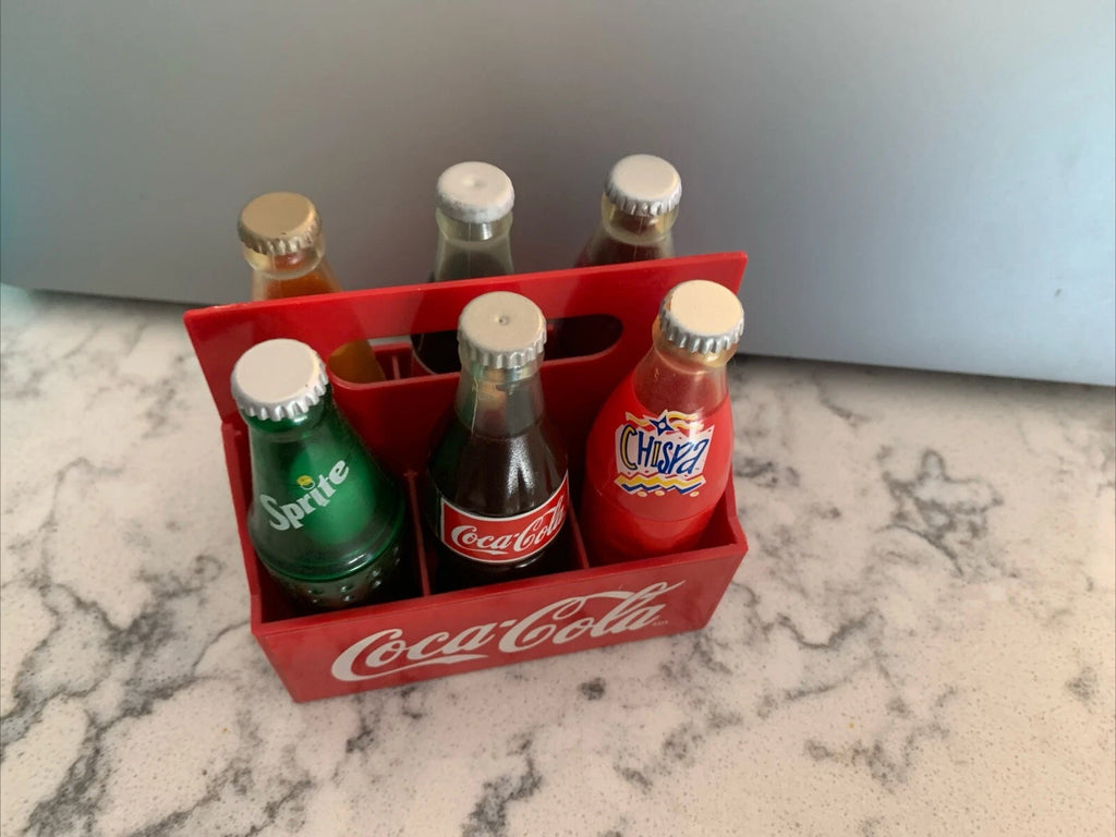 Vintage Coca Cola set of 6 Plastic Bottle | eBay