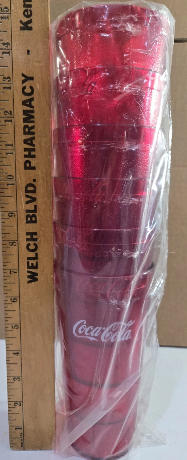 Coca-Cola Cups Red Plastic Tumbler 32-Ounce Restaurant Grade, Carlisle, Set of 6 | eBay