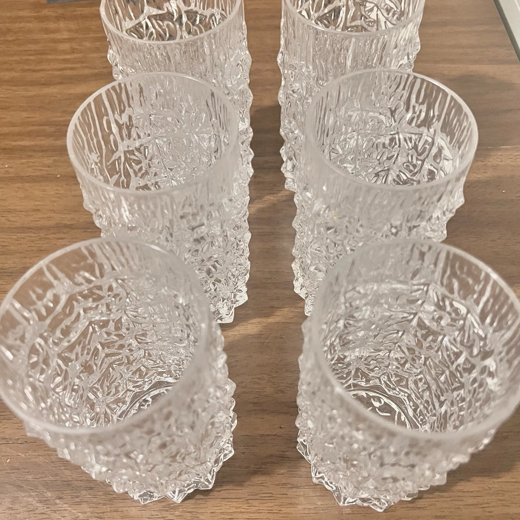 Stotter & Norse Snow Crystal Acrylic Tumblers – Set of 6 – MCM Barware | eBay