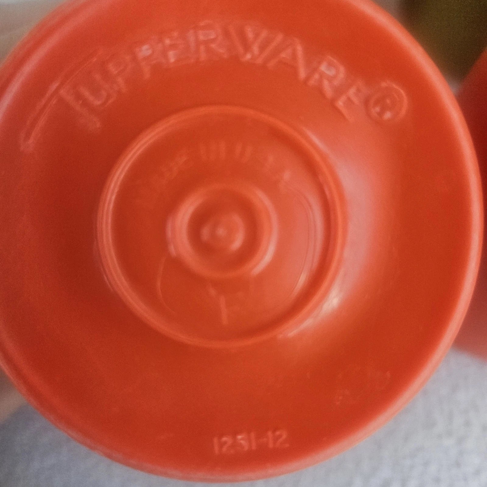 Tupperware 8oz 6oz Tumblers Plastic Cups Avocado Green Orange 1320 Set of 4 | eBay