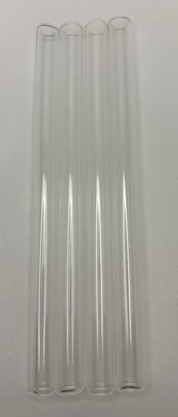 Glass Drinking Straws 4 Pack Reusable Clear 6 Inch Straight Replacement Straws | eBay