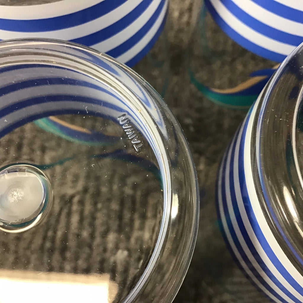 Vtg 1986 Aladdin Kalor 16 oz. Dolphin￼ Design Set Of 4 Acrylic Highball Glasses | eBay