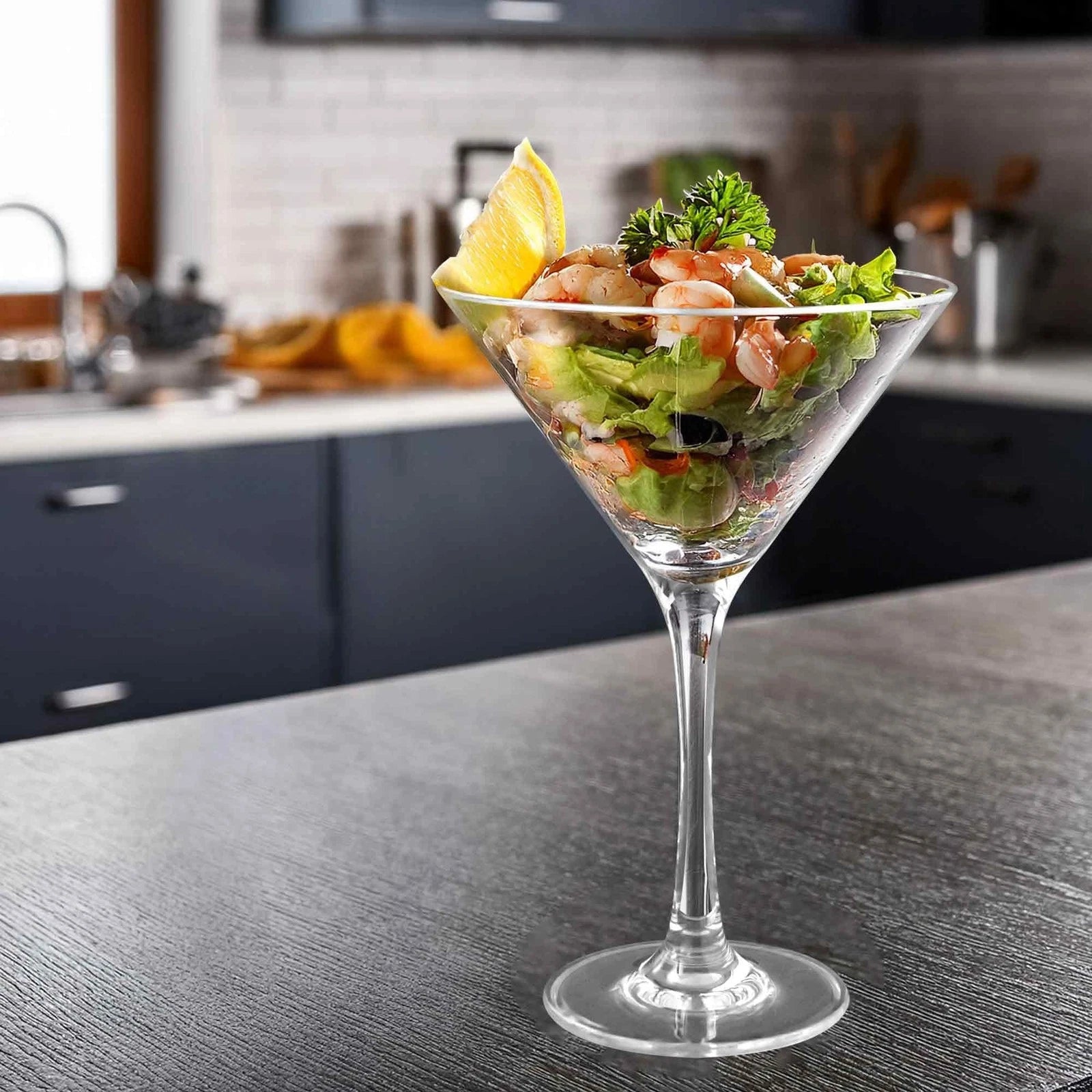 Abby Vesper 10oz Plastic Martini Glasses Set of 6- Reusable, BPA-Free, Outdoor | eBay