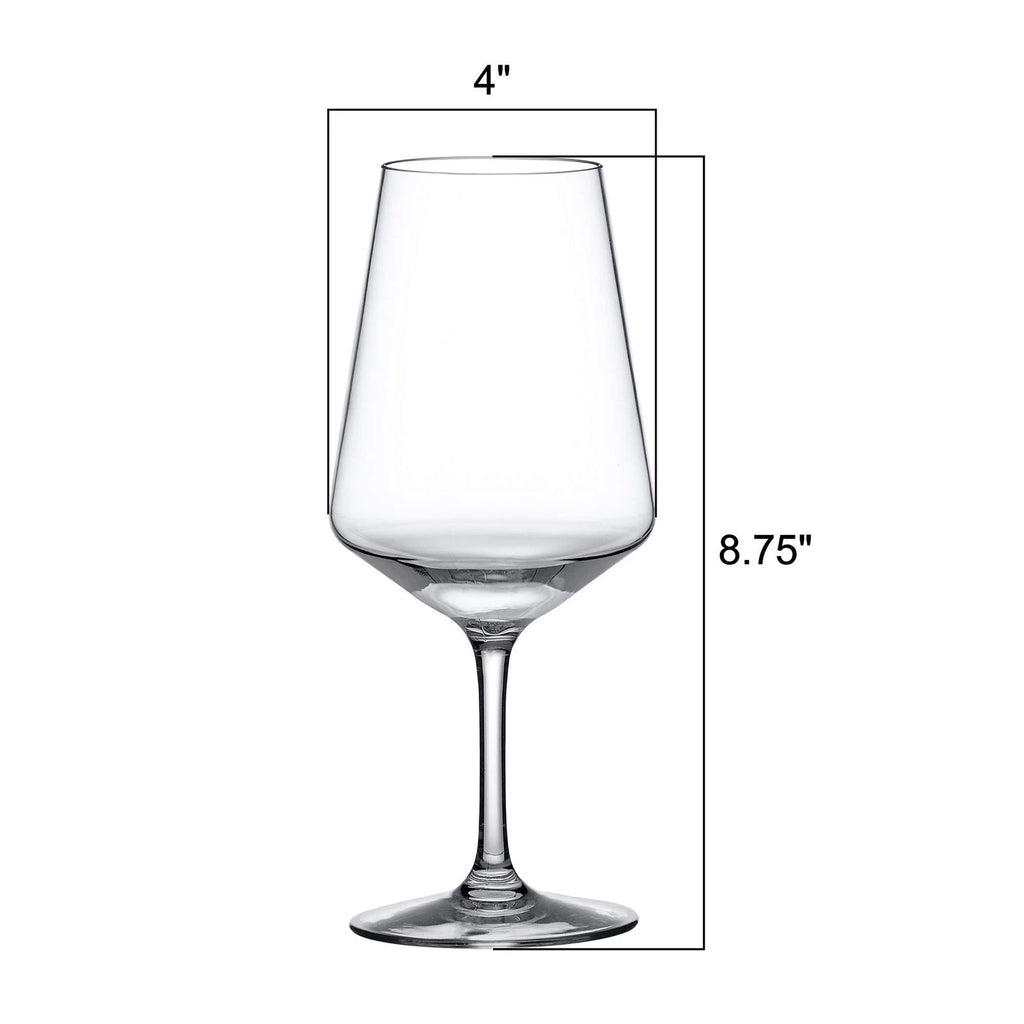 - Sherry - 20-Ounce Unbreakable Tritan Wine Glasses (Set of 6), Plastic White... | eBay