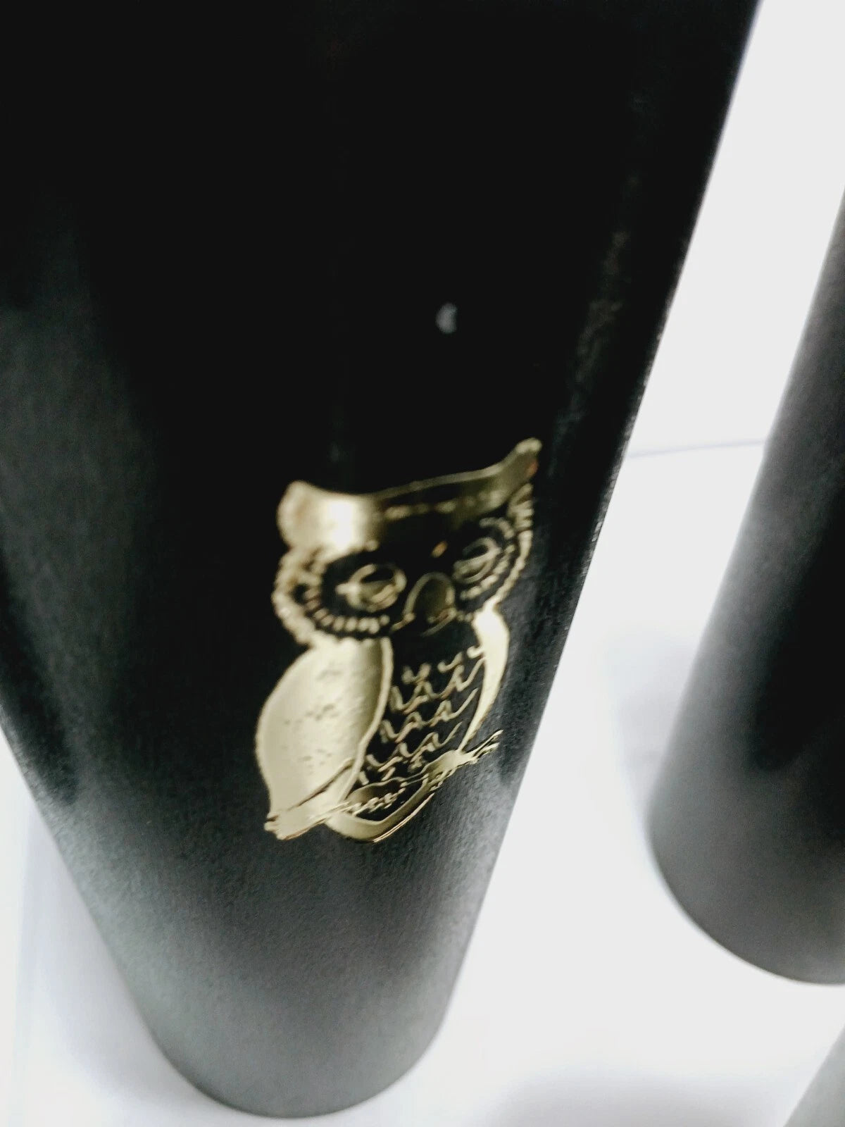 Set of 6=Vtg Nasco Black with Gold Owls Tumblers/Glasses = Plastic = about 14 oz | eBay