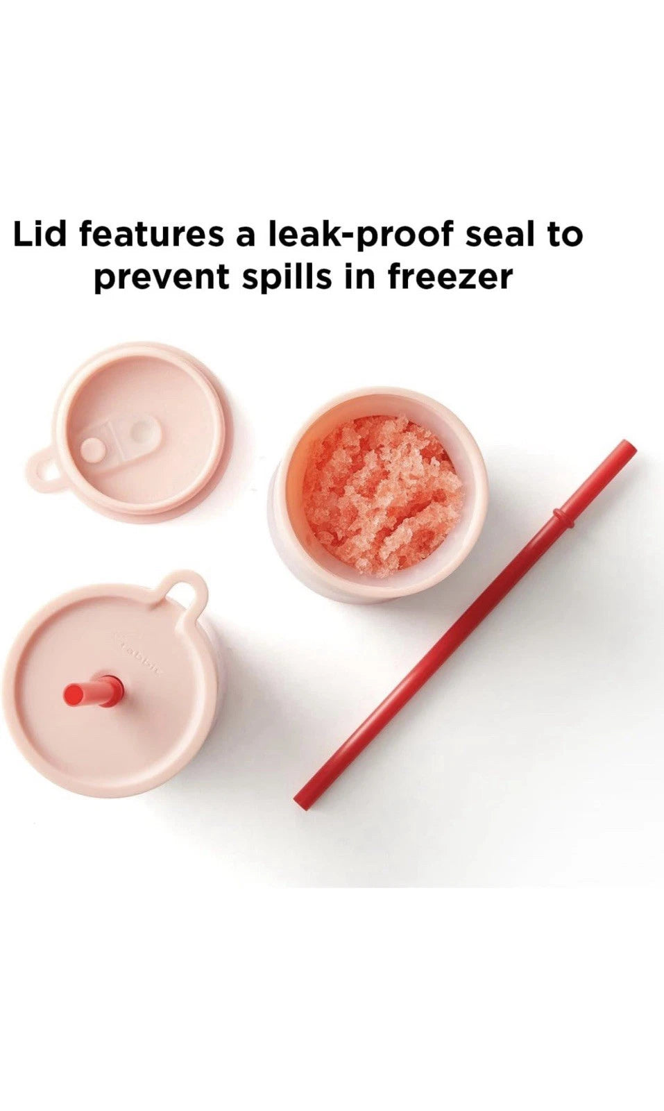 Rabbit Frozen Cocktail Silicone Tumbler, Set of 2, Pink Fill,Freeze,Squeeze,Sip! | eBay