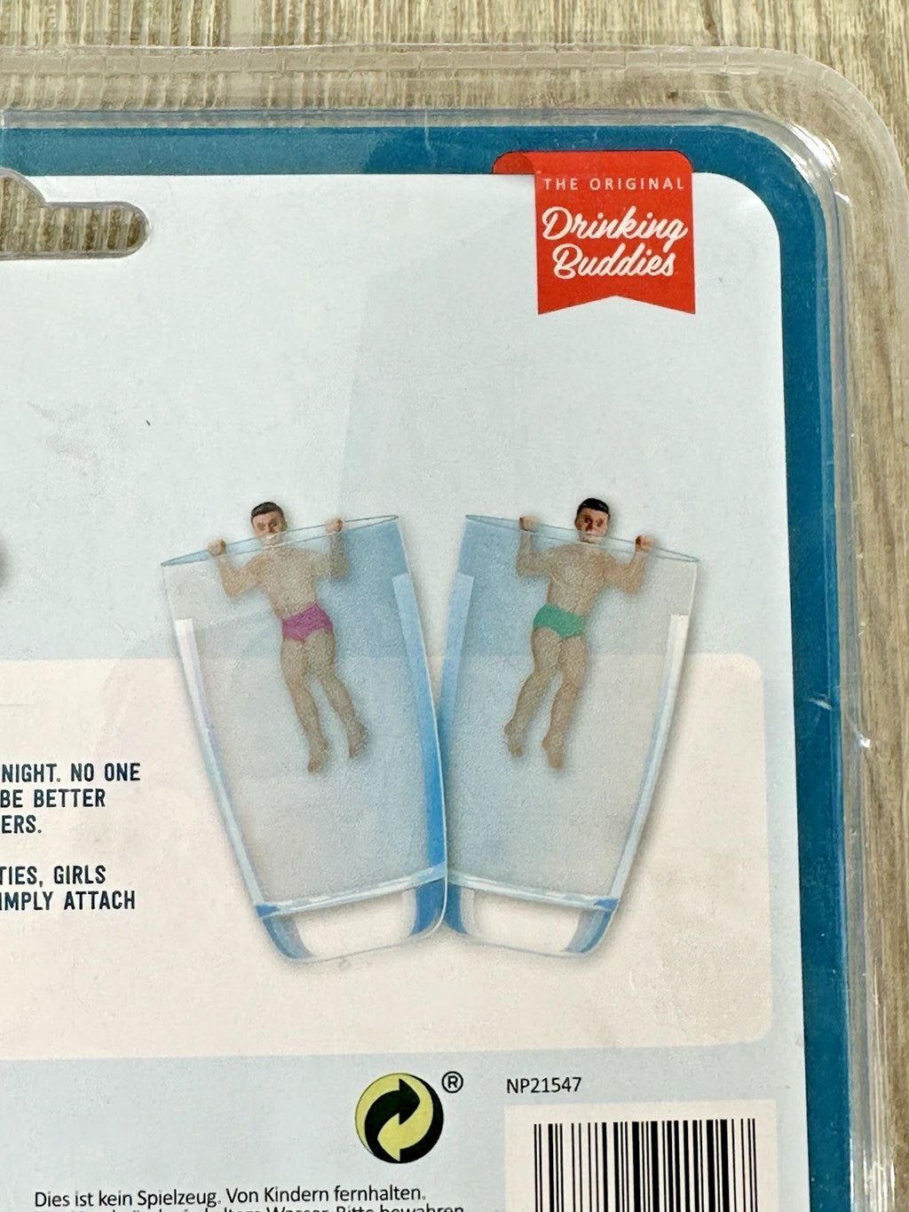 NEW Original Drinking Buddies Novelty Male Hunks Buddies Drink Markers Set Of 6 | eBay