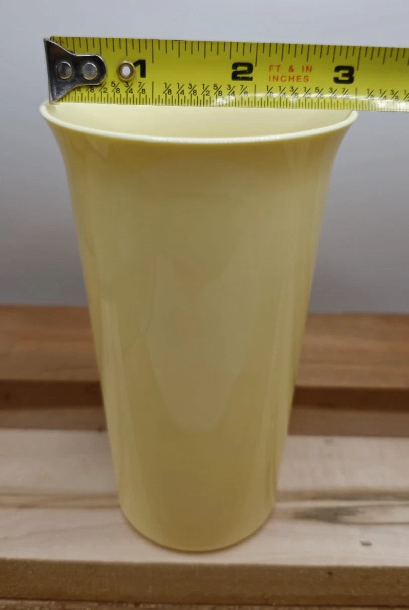 Yellow Tumblers 12 oz Plastic Drinking Cups Vintage | eBay