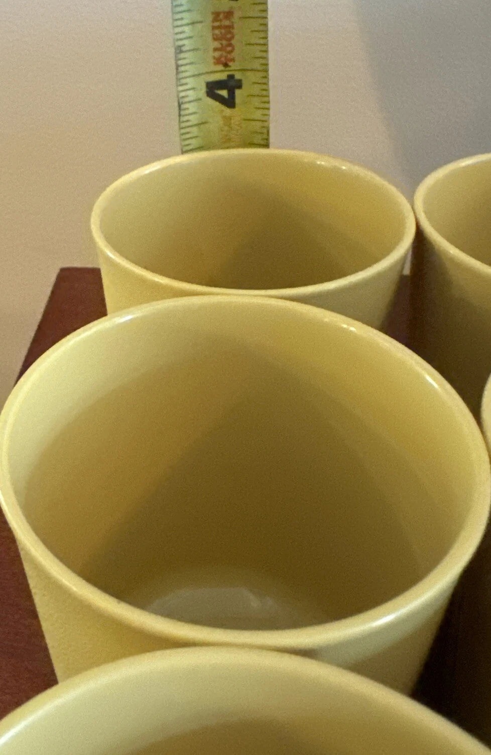 Vintage Tupperware Harvest Gold 6 oz Tumblers Cups #1251 Set of 6 Plastic | eBay