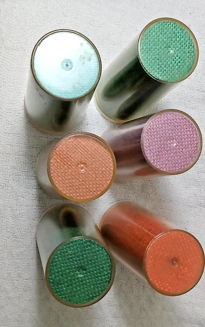Set of 6 Pc. Vtg. MCM Raffia Multicolor Burlap Insulated 6" Beverage Tumblers | eBay