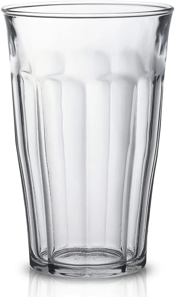 French Picardie Glass Tumblers - 16.87 oz Set of 6, Perfect for Every Occasion | eBay
