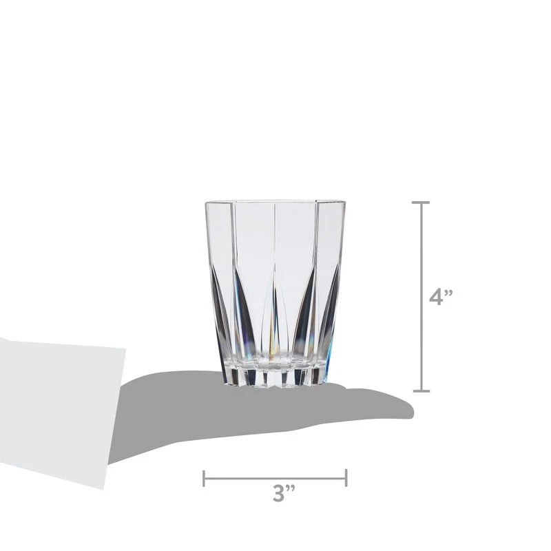 Stackable Unbreakable Acrylic Tumblers Set of 12 Indoor Outdoor Drinkware New | eBay