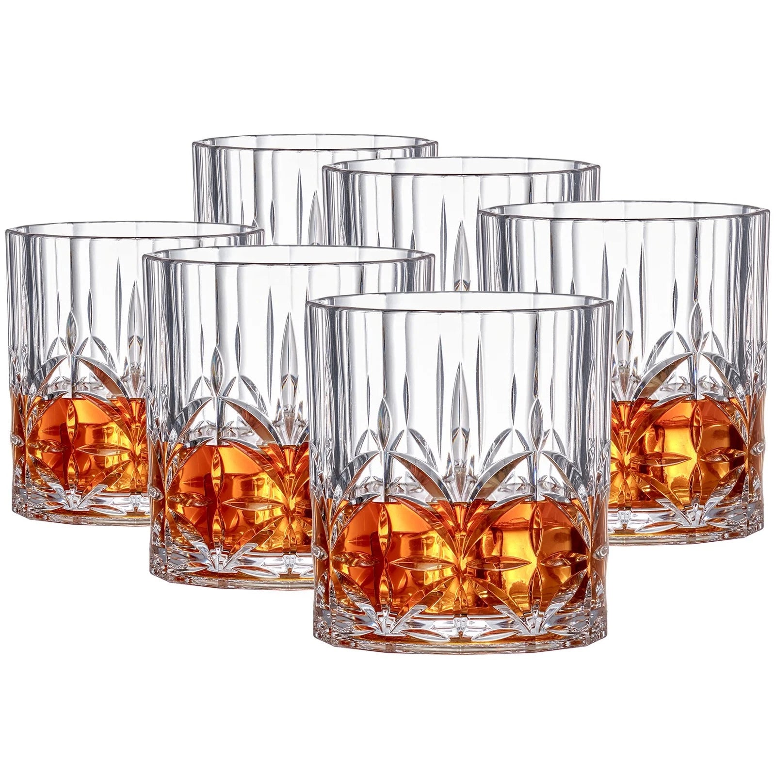 - Whitney - 14-Ounce Plastic Whiskey Glasses (Set of 6), Plastic Wine Glasses... | eBay