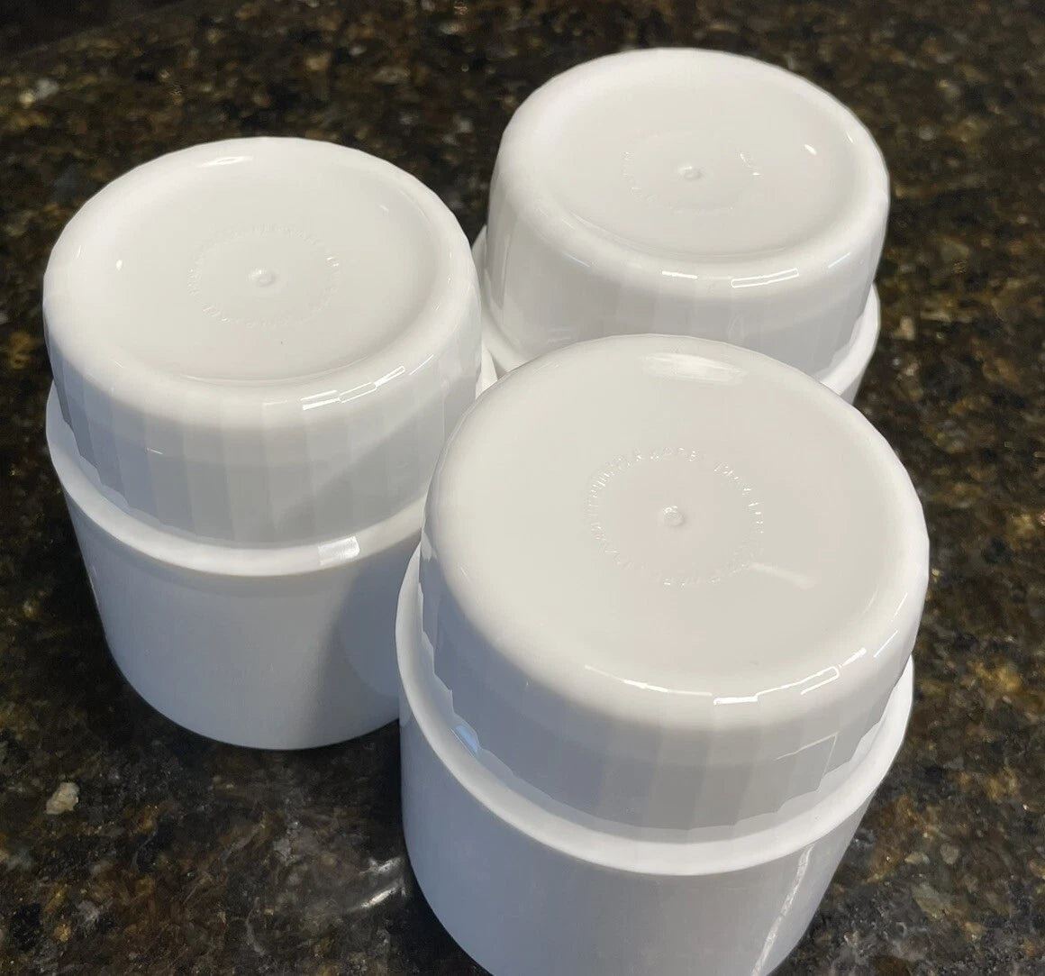 Set Of 6 Tupperware Cup Low Ball Preludio Acrylic 10 oz. #1672 Black And White | eBay