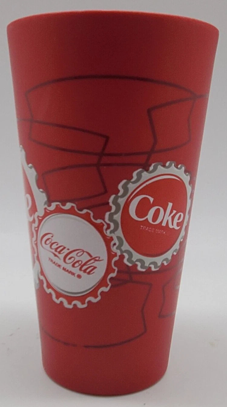 Vintage 2004 Coca Cola Collection Red Plastic Cup Tumblers Coke 7” Set of 6 | eBay